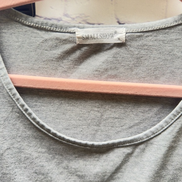 SMALLSHOW Sleeveless Maternity Nursing Tank Top Gray Size MEDIUM (Small Show) - Picture 6 of 12